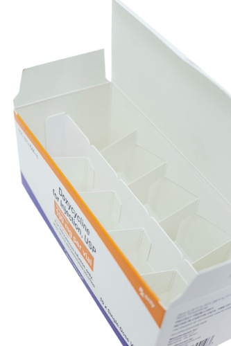 Carton With Inbuilt Partition